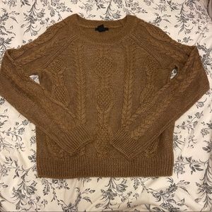 Brown Knit Sweater